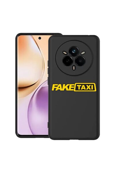 bestcase ¬Æ Husa pentru Realme 14 Pro Plus 5G, Fake Taxi, Slim Silicon 0.8MM,...
