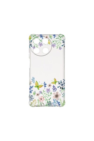 bestcase Αντικραδασμική Θήκη 1.5MM, Συμβατή με Realme 11 4G, Σχέδιο Πεταλούδε...