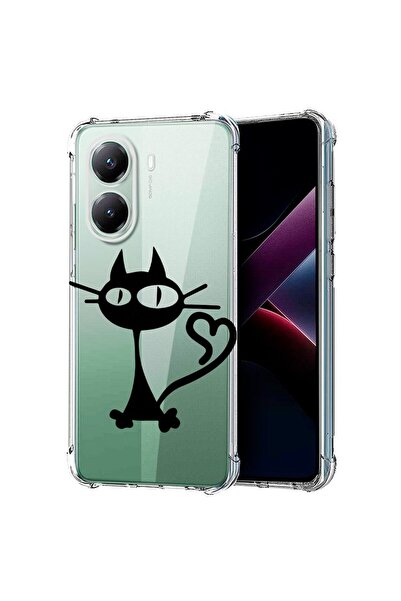 bestcase ¬Æ Husa compatibila Poco X7 Pro 5G, Anti Shock 1.5MM, Cat, Protectie...