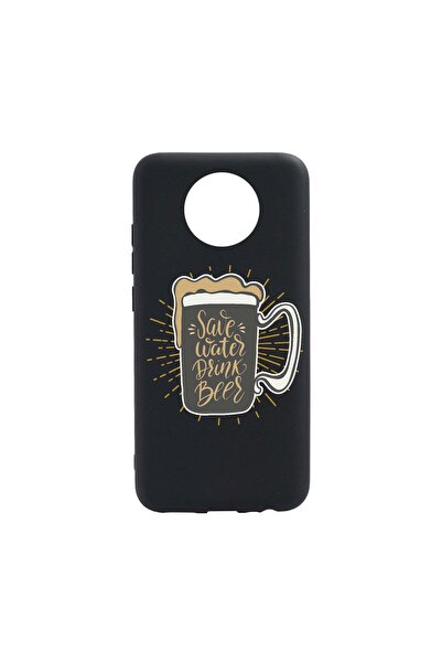 bestcase Husa Silicon Compatibila cu Nokia 3.4, Save Water, rezistenta la uzu...