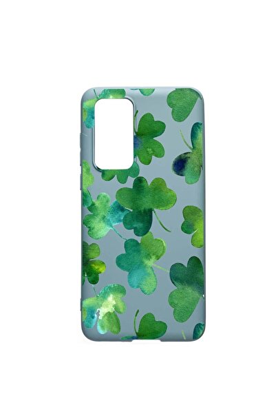 bestcase Husa Huawei P40, Green Leaf, rezistenta la uzura, anti-alunecare, di...