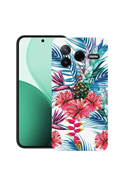 bestcase Υπέρλεπτη Θήκη TPU Συμβατή με Poco F7 Pro, με Σχέδιο Λουλουδιών, 311...