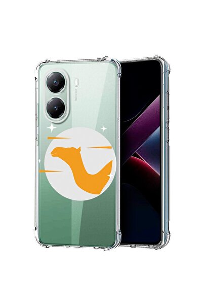 bestcase ¬Æ Husa compatibila Poco X7 Pro 5G, Anti Shock 1.5MM, Camel, Protect...