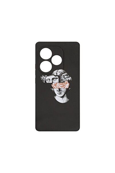 bestcase ¬Æ Husa Premium Silicon, Compatibila Cu Realme GT 6, David Statue, S...