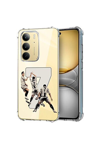 bestcase Калъф за Realme C75, Удароустойчив 1.5ММ, Роналдо, Защита на камерат...