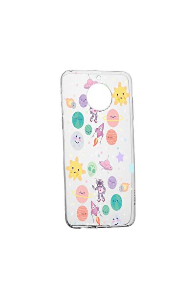 bestcase Θήκη σιλικόνης συμβατή με Nokia C30, Universe, Planets UFO, ανθεκτικ...