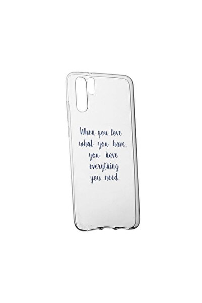 bestcase Husa de protectie cu mesaj Love, pentru Huawei P30 Pro, rezistenta l...