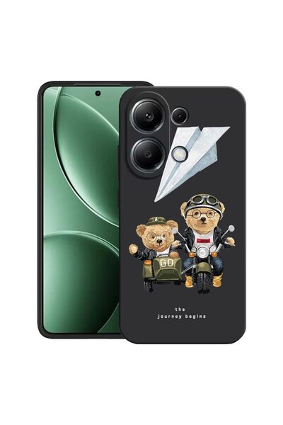 bestcase ¬Æ Husa pentru Poco M6 Pro 4G / Xiaomi Redmi Note 14 Pro 4G cu Desig...