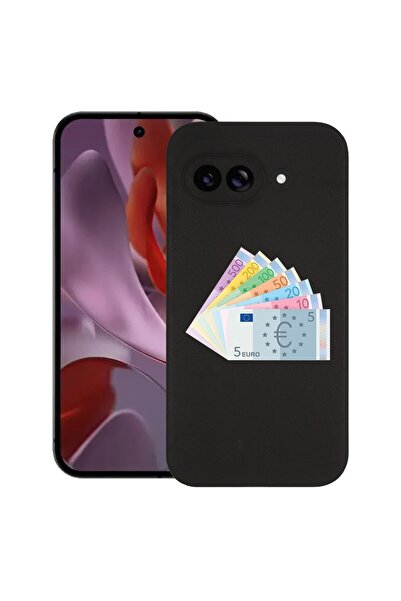 bestcase Калъф за Google Pixel 9a, Евро, Тънък силиконов 0.8ММ, Удароустойчив...