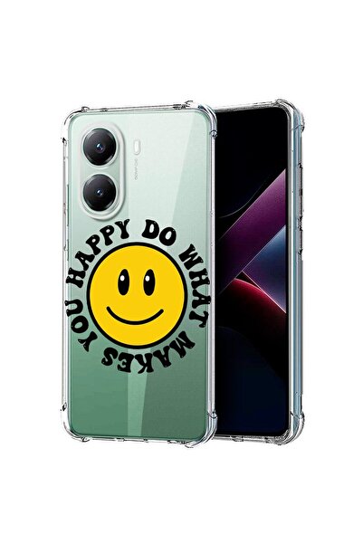 bestcase Θήκη συμβατή με Poco X7 Pro 5G, Αντικραδασμική 1.5MM, Happy Smiley, ...