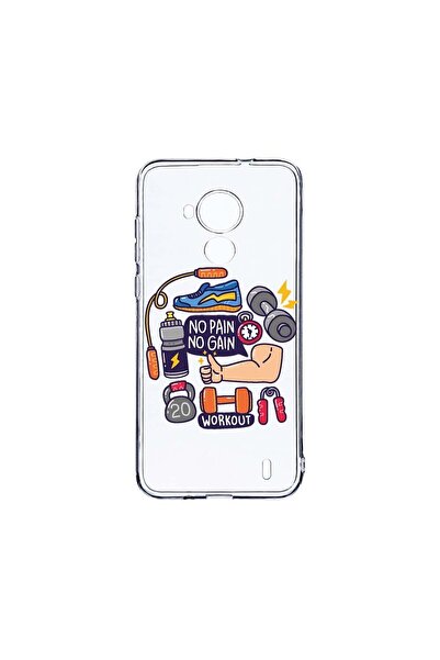 bestcase Husa BestCase® Silicon Transparent 2MM, Compatibilă cu Nokia C30, Fă...