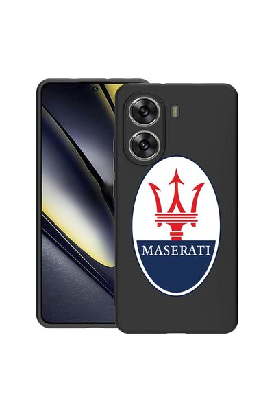 bestcase Калъф за Poco X7 Pro 5G, Maserati, тънък силиконов 0.8ММ, противоуда...