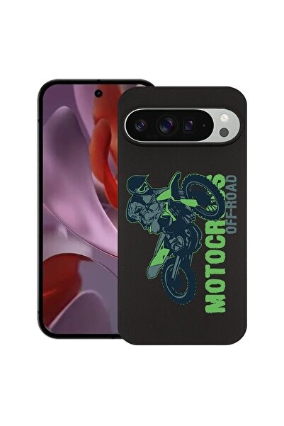 bestcase ¬Æ Husa Slim Silicon pentru Google Pixel 10 Pro XL, Motocross, 20364...