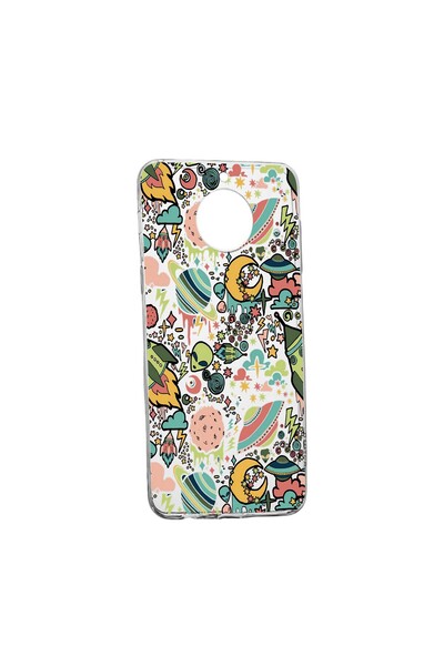 bestcase Θήκη σιλικόνης συμβατή με Nokia C30, Universe, Planets UFO, ανθεκτικ...
