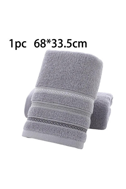 Choice Gray 1pc Face Towel Absorbent Pure Hand Face Cleaning Hair Shower Micr...