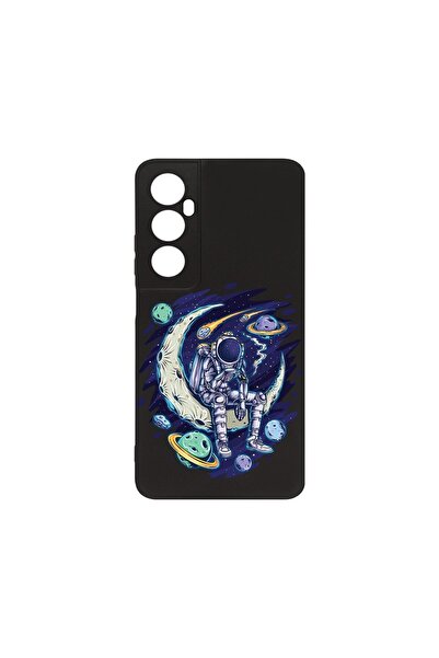 bestcase ¬Æ Husa Slim SIlicon 0.8MM, Compatibila Cu Realme C65, Astronaut On ...