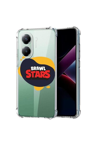 bestcase ¬Æ Husa compatibila Poco X7 Pro 5G, Anti Shock 1.5MM, Brawl Stars, P...