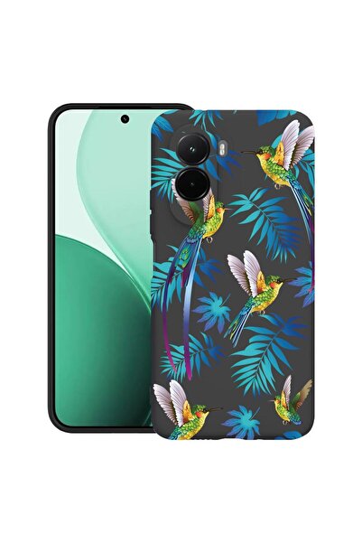 bestcase Υπέρλεπτη Θήκη TPU Συμβατή με Poco M7, με Άγριο Τροπικό Σχέδιο, 3119...