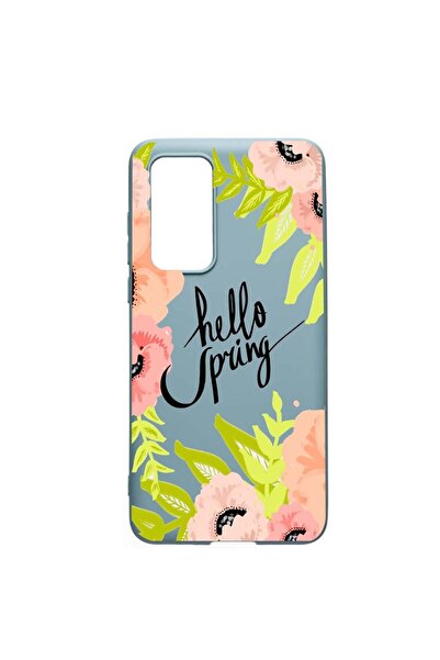 bestcase Husa Huawei P40, Hello Spring, rezistenta la uzura, anti-alunecare, ...