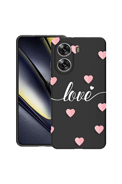 bestcase Husă pentru Poco X7 Pro 5G, Love Flying Hearts, Silicon subțire de 0...