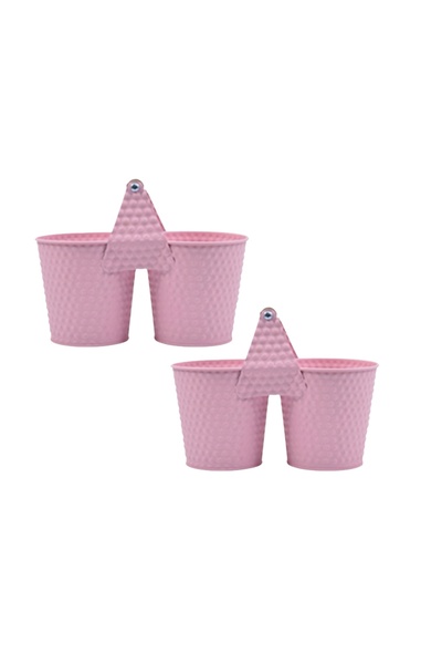 SH 2 Compartments Double Pot for Planting