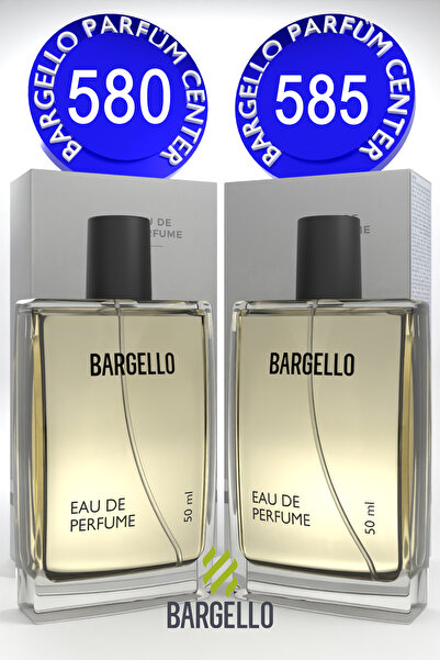 Bargello 580 Erkek Parfüm Fresh 50 ML EDP + 585 Erkek Parfüm Floral 50 ML EDP