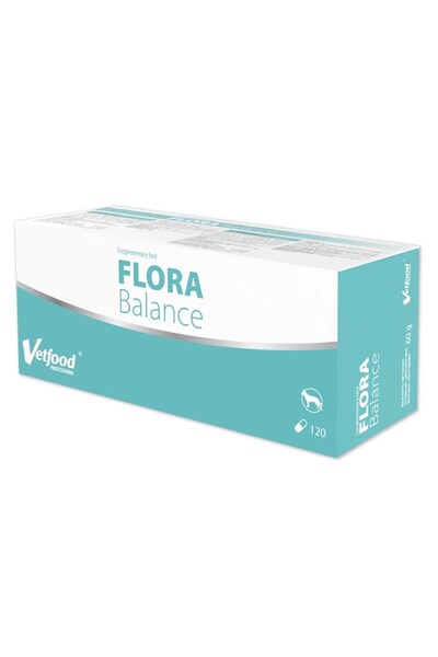Vetfood Flora Balance supliment intestinal pentru câini și pisici 120 capsule