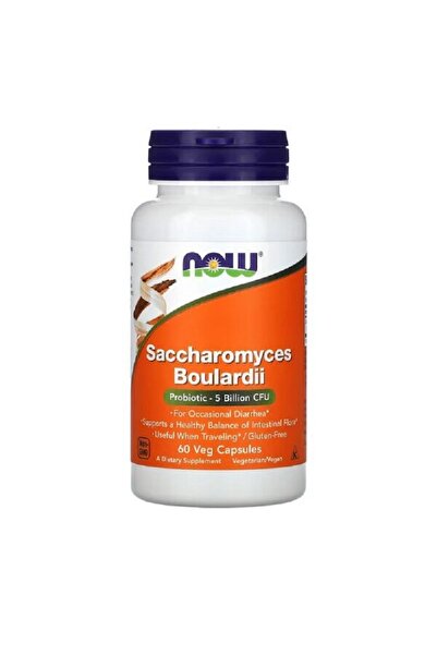 Now Foods Saccharomyces Boulardii 5 Billion CFU 60 capsule -