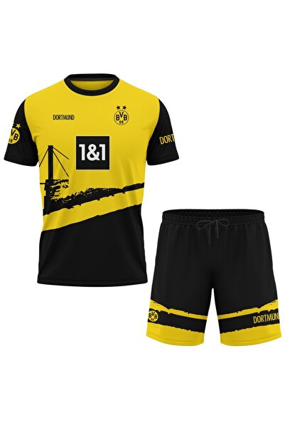 OEM Compleu tricou si pantaloni scurti pentru barbati Borussia Dortmund S066