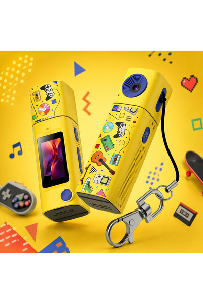 idragon G10 Mini Kamera Anahtarlık Kamerası Taşınabilir Retro Dijital Fotoğra...