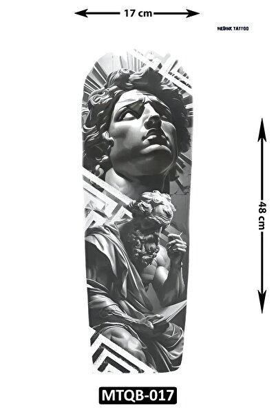 Attach MTQB-017 EROS VE ZEUS DESEN GEÇİCİ KOL DÖVMESİ-TATTO
