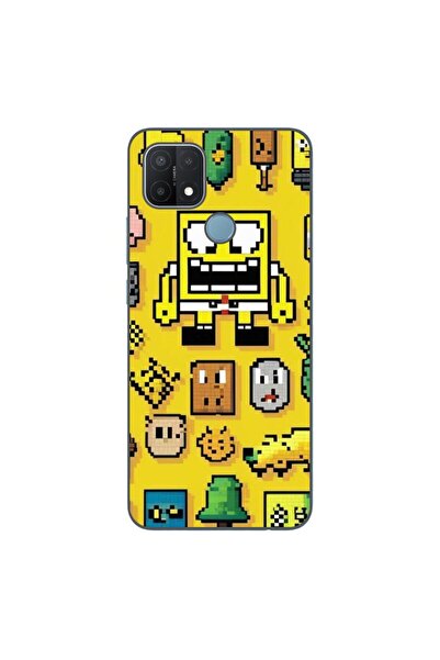 OEM Case compatible with Oppo A15 and A15s Silicone Gel Tpu Pattern Pixel Art...