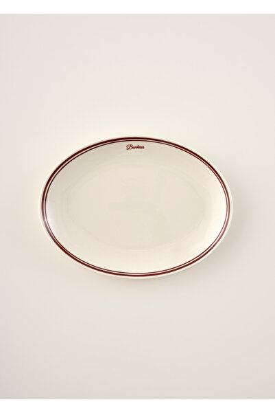 Bella Maison Bonheur Porcelain Presentation Plate Claret Red (33 cm)