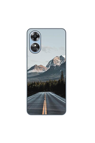 OEM Husa compatibila cu Oppo A17 Silicon Gel Tpu Model Mountain Road