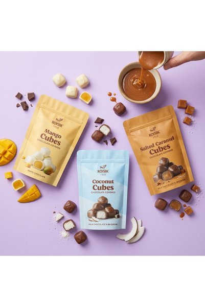 KONAK Sütlü Çikolata Kaplı Tuzlu Karamel Draje 85 GR