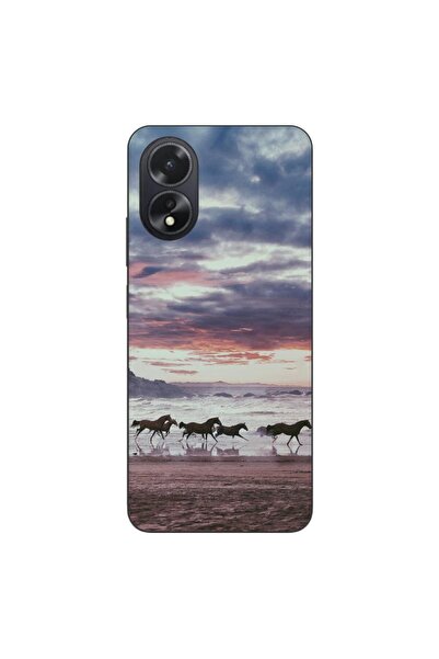OEM Husa compatibila cu Oppo A38 4G Silicon Gel Tpu Model Cai Alergand