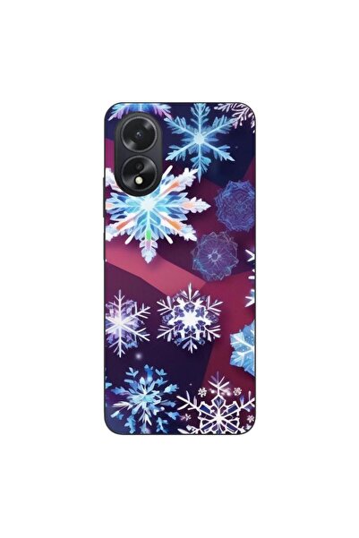 OEM Husa compatibila cu Oppo A38 4G Silicon Gel Tpu Model Fulgi de Gheata