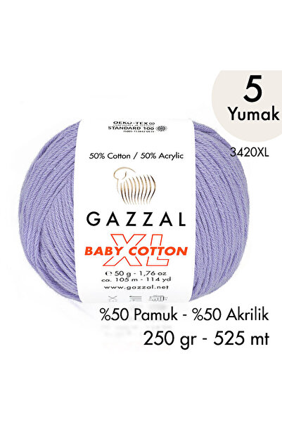 Gazzal Baby Cotton XL 3420XL