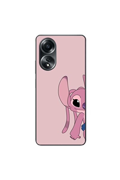 OEM Husa compatibila cu Oppo A58 4G Silicon Gel Tpu Model Stitch Her