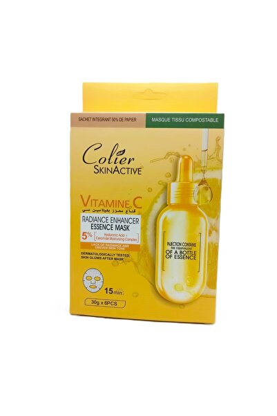 colier SkinActive Vitamine C Radiance Mask – 6 Pcs