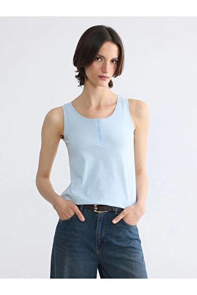 LC Waikiki Tricou cu decolteu în U pentru femei (S6)