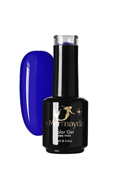 Mermayda Ojă semipermanentă, Fără Hema, ColorGel Curacao Party, Albastru, 15 ml