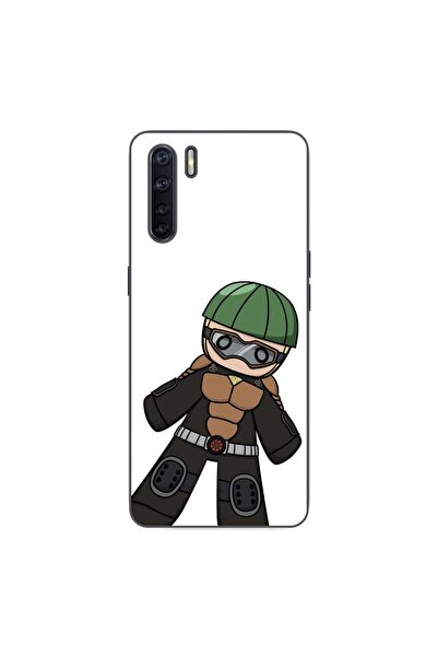 OEM Husa compatibila cu Oppo A91 Silicon Gel Tpu Model One Punch Man Mumen Rider