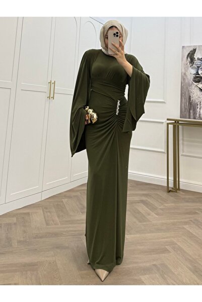 bezenstore SALAŞ KOL SANDY ELBİSE