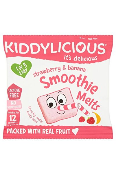 Kiddylicious عصير الفراولة والموز للأطفال 6 جرام