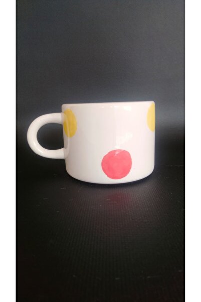 Zümrüdüanka Seramik Galatasaray Handmade Ceramic Mug