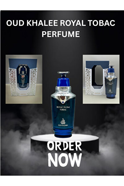 Oud Khaleeji عطر رويال دبي توبيك EDP 100 مل - رذاذ طبيعي بعبير العود الشرقي ط...