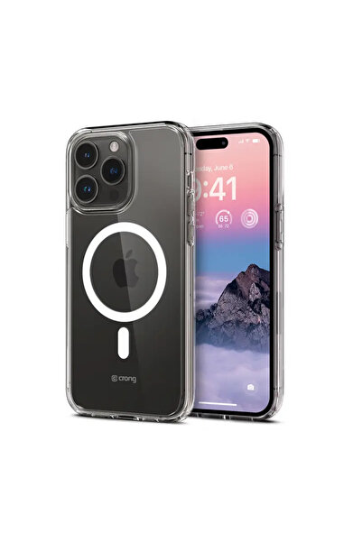 Crong Husă transparentă MAG - Husă iPhone 14 Pro Max MagSafe (transparentă)
