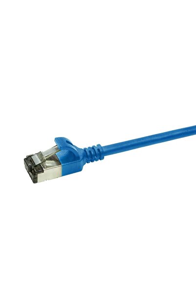 LogiLink Cablu patch Cat.6A TPE SlimLine albastru 0,5m