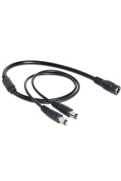 DELOCK Stromkabel DC 5,5 x 2,1mm 1x Bu -> 2x St